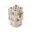 09155083101 Connector: circular; female; contact insert; Han® F+B; PIN: 9 WwVS2IRE8qk-qenCGjT48Kv-sM7xdyMAjylzID7Lx70