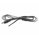 CABLE DC plug 2.5/5.5mm, 2x0.22mm², 1.5m