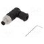 21023593301 Connector: M8; male; PIN: 3; 4A; 60V; IP67; angled 90°; for cable mVT2JVl-22AKiGJAG11J9smGcOO93kFC1s7HXqnpaGc