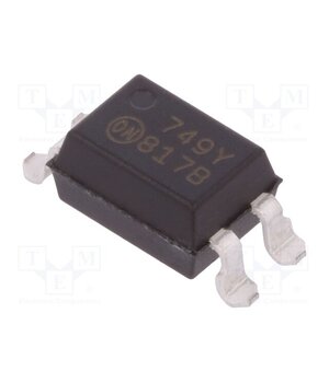 FOD817BS Optocoupler; SMD; Ch: 1; OUT: transistor; CTR@If: 130-260%@5mA; SO4 9argWwcLAf8VqIOH5JbVbT0ssZKYntdgfvrwbKc8_JU