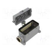 70.341.1635.0 Enclosure for connectors: HDC; size 16; M25; Gland holes: 1 XTWjHnhdFRF_wU9QUB66Jljpcn3A7rpYEW4vv59mJ84