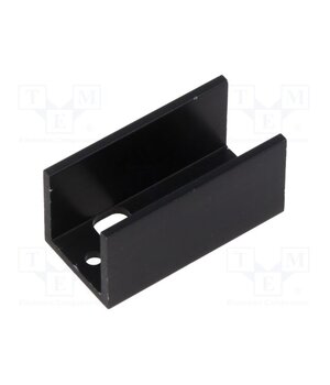 PR13/40/SE Heatsink: extruded; U; TO220; black; L: 40mm; W: 20mm; H: 20mm; 11K/W HBLkJkaNVQjoHmN-gSkaRfBDVZjqG1lz0L-ciR2VJ0w