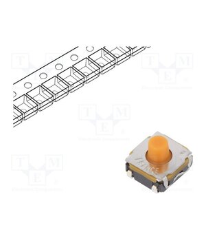 KSC422J 70 SH LFS Microswitch TACT; SPST-NO; Pos: 2; 0.05A/32VDC; SMT; none; 1.7N npxCpxjlAbuHFsmk-LFfM7z37D1A-0wFRxYcbZxnpVE