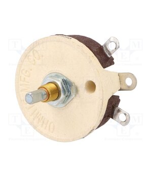 RJS5K0E Potentiometer: shaft; 5kΩ; 50W; 6.35mm; Shaft: D spring; wirewound RiXn8lJ0okdtGPpfydERsaEQFlox-VUZ65PrygGdT_E