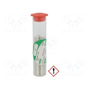 B12PW15-20100-6R103 Tin; lead free; Sn99,3Cu0,7; 1mm; 16g; phial; 220°C; Flux: SW26 tz26XEjaf_dccdQZS6eurLCsbFlsNsJJC3puxmLfriA