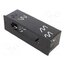 PCB.TYP.15 Mounting half frame for CB radio; Alan; with center hole _dt4BCa7Ng7eRyNOy0S8rreu_E_jrMTkCmbf1c5IZnU
