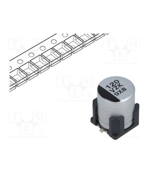 EEHZKV121XUV Capacitor: hybrid; 120uF; 35VDC; SMD; ESR: 35mΩ; ZKU; ±20%; 4000h onuVUbwHa0_N3CScK6ZVwaQ3rZr_1xQOMN7US4j3uVA