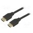 61638 Cable; HDMI plug,both sides; PVC; HDCP 2.2,HDMI 2.1; 1m; black QrhP8CtNCfNQz8utCx3ArffCKolrY0dBJo9ttlxMaoo