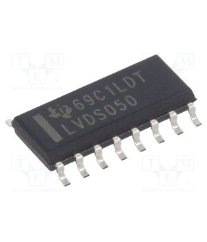 SN65LVDS050D IC: interface; line driver,transceiver; 100Mbps,400Mbps; LVDS aUarTim90fiZRSTojRV7kOA7axMGIM7jfIck40DEkVo