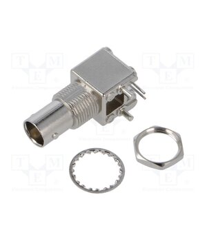 B6252HA-NPP3G-75T Connector: BNC; socket; female; angled 90°; 75Ω; THT; on PCBs rkzeUlf8U2sRnKyNwM26xqufgZ8YEsTrF6do7WGoz2E
