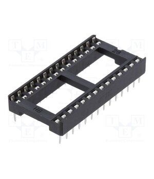 1-2199299-2 Socket: integrated circuits; DIP28; 15.24mm; THT; Pitch: 2.54mm Y1nsGuiX0InFOD_6DFPdLBt4eC4zE551Br_Bjk0h-4M