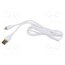 CC-USB2S-AM8PM-1.5M-W Cable; USB 2.0; Apple Lightning plug,USB A plug; 1.5m; white Frm0mDTNGz8WCcXkn3a2k_HZGdvJR0tDeo-FmVay6JM