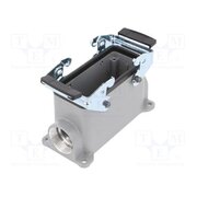 10074000 Enclosure for connectors: HDC; size H-B 16; with double latch SBBCVI3kocFu4YFxhiea404hTYJRxKTw2I8z2AJzgc0