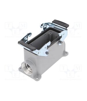10074000 Enclosure for connectors: HDC; size H-B 16; with double latch SBBCVI3kocFu4YFxhiea404hTYJRxKTw2I8z2AJzgc0