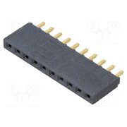 SSQ-110-01-G-S Connector: pin strips; socket; female; PIN: 10; straight; THT; 1x10 752w3IKntgWFpG9WIO_cgQX8Eo8u4b5WdYaXOuOfwD8