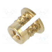 1386557 Threaded insert; brass; M2,5; BN 1048; L: 4.8mm dzr7GQLqGWLA6qExnBbymwI5WXUJlg_S-MWaPdyEH4U