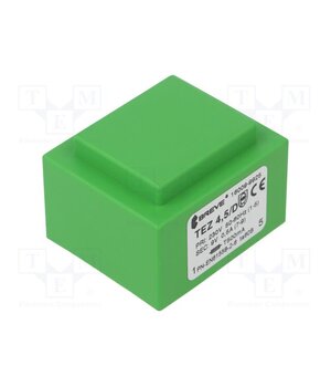 TEZ4.5/D230/9V Transformer: encapsulated; 4.5VA; 230VAC; 9V; 500mA; PCB; IP00; TEZ yr6EFcPPsnNMs0cHfmNQ74KlZplS40Jaz6TOarYxN5g
