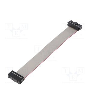 FC14150-0 Ribbon cable with IDC connectors; Tape ph: 1.27mm; 0.15m cntzDfHUpagiJqhMW6XV8-1ez0pYXzosIcVbaqBGV-E