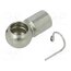 92215 Mounting element for gas spring; zinc plated steel; 10mm i9VAEwYh9oSszkcq8O_2XpjtMD_6tTeHxLvXvRI0gVg