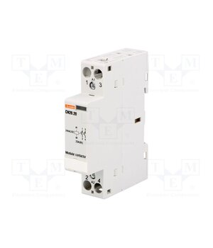 CN2020024 Contactor: 2-pole installation; 20A; 24VAC,24VDC; NO x2; CN20 9Uj1prw9syrNqE-tfyu6xuKHr0k6lLrxHlhRT7mkgg0