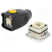 87082101419 Connector: HDC; male + female; 10A; 230V,400V; Han-Yellock 10 gloV2JGnuISd217FAOt4IezNemMK3DR-fe47XDYS0Cs