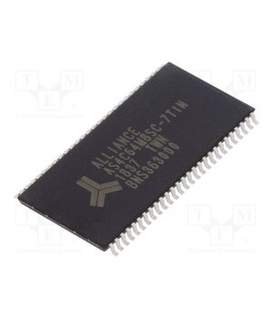 AS4C64M8SC-7TIN IC: DRAM memory; 512MbDRAM; 64Mx8bit; 3.3V; 133MHz; TSOP54 II 8_sOQhee0neRH3LizyXce7CwSTR4i8eg9sSggeq5Ivk