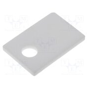 AOS 220 4 Heat transfer pad: ceramic; TO220; L: 12mm; W: 18mm; Thk: 1.5mm SUXoQG567iVEqqZQKKE-POm_4iAkdC6KEOElfNIpds4