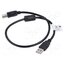 CA-USBA-11CC-0005-BK Cable; USB 2.0; USB A plug,USB B plug; gold-plated; 0.5m; black HfHpkqzc74WIYKD1Go2fhFeHaQwGWuD2A2LfErjSTMM