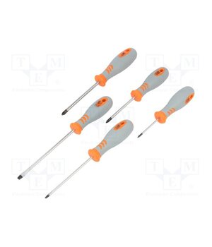 PGT040 Kit: screwdrivers; Pozidriv®,slot; PZ0,PZ1,PZ2,SL 4,SL 5; 5pcs. s8_KPliyYS6pgFnn3Fo2f513EUgbGz5D00wqdHQujNE