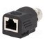 RJS-12D04FF-LS8001 Adapter; M12 female,RJ45 socket; D code-Ethernet; PIN: 4; Cat: 5e jzvm5TrPXoOYDOPOPqhoyF5sQR9LYCrLem6OZCwJt3I