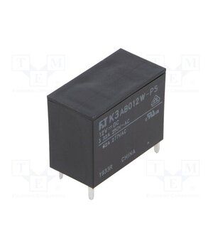 FTR-K3AB012W-PS Relay: electromagnetic; SPST-NO; Ucoil: 12VDC; 32A; max.250VAC 7ftZzCSqKPYy4MtsYCz4v3mGeWvoAPWt97BoVApS7O4