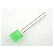 L-153GDT LED; green; rectangular; 7x2.3mm; 1.3÷8mcd; 110°; Front: flat; 20mA dHvOGa16eScvz6cOMcrXR79lOvSH8rBytizQvD_nHw8