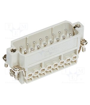 09200162614 Connector: HDC; contact insert; male; 16A; 250V; Han® A; PIN: 16 1YYHZzEjeus8LkeGBXXStssTmQbA-MWBSne4DGDNuX4