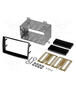 381178-27 Radio frame; Kia; 2 DIN; black r1RGiXfl4g3HQjRhXfD4fjoWV4I_UndJ_kJNTeuj3no