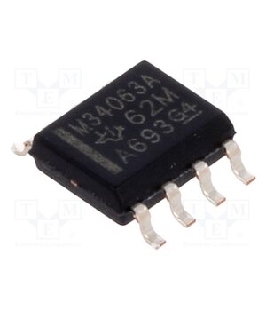 MC34063AD PMIC; DC/DC converter; Uin: 3÷40VDC; Uout: 1.25÷40VDC; 1.5A; SO8 DUmcLyr6KMZHd2qyiMarED217BzIzlDgVtE4Q4QEXMU