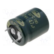 HC2G476M22025HA Capacitor: electrolytic; SNAP-IN; 47uF; 400VDC; Ø22x25mm; ±20% MRyBfxalxl3jOjvTz_6aGwVN6XR-SwEFsqR0e2iQZBg