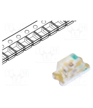 FYLS-0603URC LED; red; SMD; 0603; 80mcd; 2.1÷2.6VDC; 1.6x0.8x0.8mm; 130°; 20mA VTmQe3362Wi2M1RQIM5LoAOGwB9UA91amX560tTU1eY