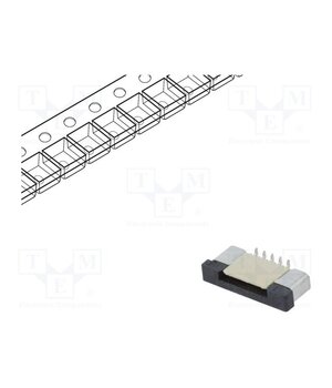 DS1020-08-10VBT11-R Connector: FFC/FPC; tinned; SMT; 500mA; 50V; PIN: 10; 500um; vertical 2laBw_76ZRfQVnLTrZDTrhyeclo82vnd-NCOUI0twjk