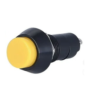 PUSH BUTTON SWITCH ON-OFF, 1A 250 VAC, apaļš dzeltens

 CPR561+0.jpg