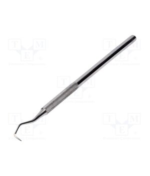 MPTSP5 Scraper; stainless steel; L: 150mm; Blade tip shape: sharp l11gFwO_5lNBlAE_BrFcpzZk9S66oumSYxXC0sH9hoA