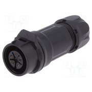 2221 Connector: circular; plug; size 16; 02; female; PIN: 5; 400V; 5A; IP67 fAmmeSSsxRmckE_RkZaXSHvRWvTq_VxF5obfHibk8eY