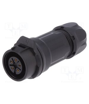 2221 Connector: circular; plug; size 16; 02; female; PIN: 5; 400V; 5A; IP67 fAmmeSSsxRmckE_RkZaXSHvRWvTq_VxF5obfHibk8eY