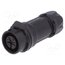 2221 Connector: circular; plug; size 16; 02; female; PIN: 5; 400V; 5A; IP67 fAmmeSSsxRmckE_RkZaXSHvRWvTq_VxF5obfHibk8eY