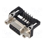 09661126603 Connector: D-Sub; PIN: 9; socket; female; on PCBs; angled 90°; THT 274EgeH1kbLcNwtlxQIv2bSQCUyO7CWEZjD336cmliY