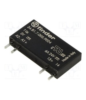 34.81.7.005.9024 Relay: solid state; Ucntrl: 5VDC; 6A; max.24VDC; PCB,socket,THT O-6HnXvY339kU45EgjPEqygPPrHj-U3TV1fuRPe-SVs