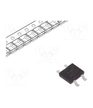 MB8F Bridge rectifier: single-phase; 800V; If: 0.5A; Ifsm: 35A; MBF; SMT _b-b1zGKNspr3d6mJIrAeeAiytQuSviOWZhM3qxC17I