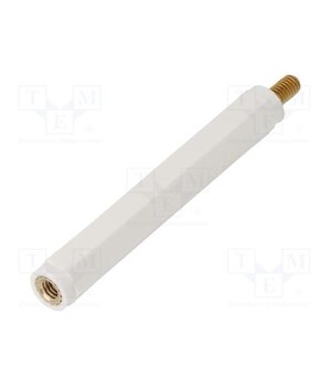2186X60 Insulating sleeve; Int.thread: M4; L: 60mm; UL94V-2; polyamide rsYqDPLMoKNaypxTa-Je5iIHlRI2hvdDdZTmPvglOrc