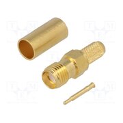 J01151R0021 Connector: RP-SMA; plug; male,reverse; straight; 50Ω; for cable 54ba7JfMKndWQjohzgb8su3RSzfooF0ntWTRpX2PMpE