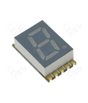 KCSA02-105 Display: LED; 7-segment; 5.08mm; 0.2"; No.char: 1; red; 8÷30mcd; SMD n-yV86W9KdZTGrt32k4iIVhmZVNU1Fq3PFV2-OC68lY