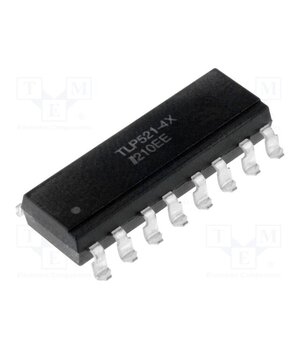 TLP521-4XSM Optocoupler; SMD; Ch: 4; OUT: transistor; Uinsul: 2.5kV; Uce: 55V UYKOwd1Y-1RWtHRFBakP76ksfLX8SKek6t_Yg1iyQKE